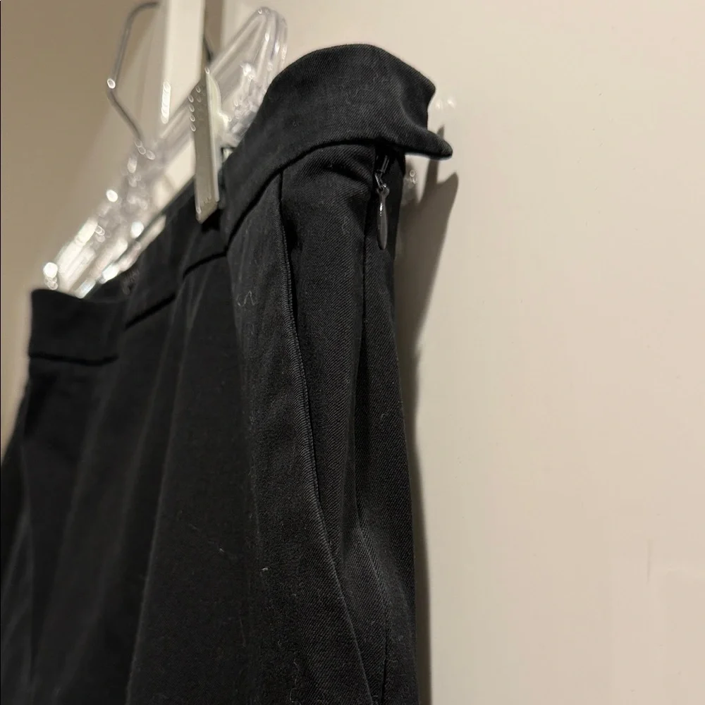 Eileen Fisher Black Straight Leg Pants - Picture 6 of 8